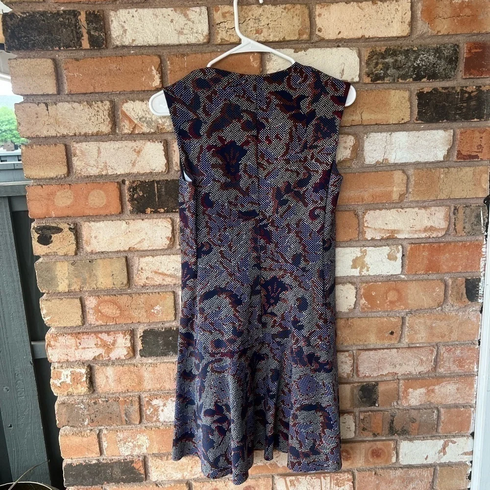 Tory Burch Pixelated Brocade Dress